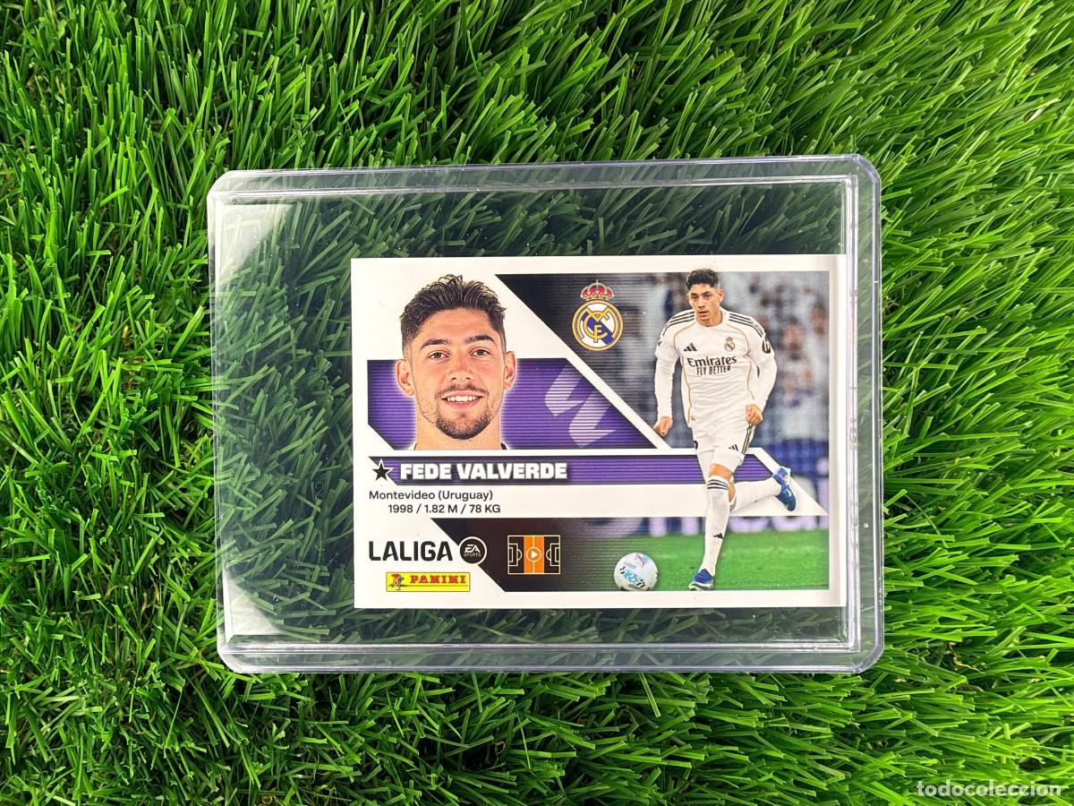 Cromos de f&uacute;tbol: N&ordm; 12 Fede Valverde Real Madrid CF Liga Este 26 27