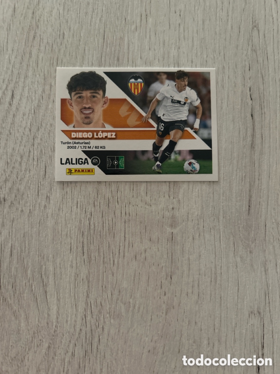 Cromos de f&uacute;tbol: Diego L&oacute;pez 18 Valencia Liga Este 2026/27 26-27 Panini