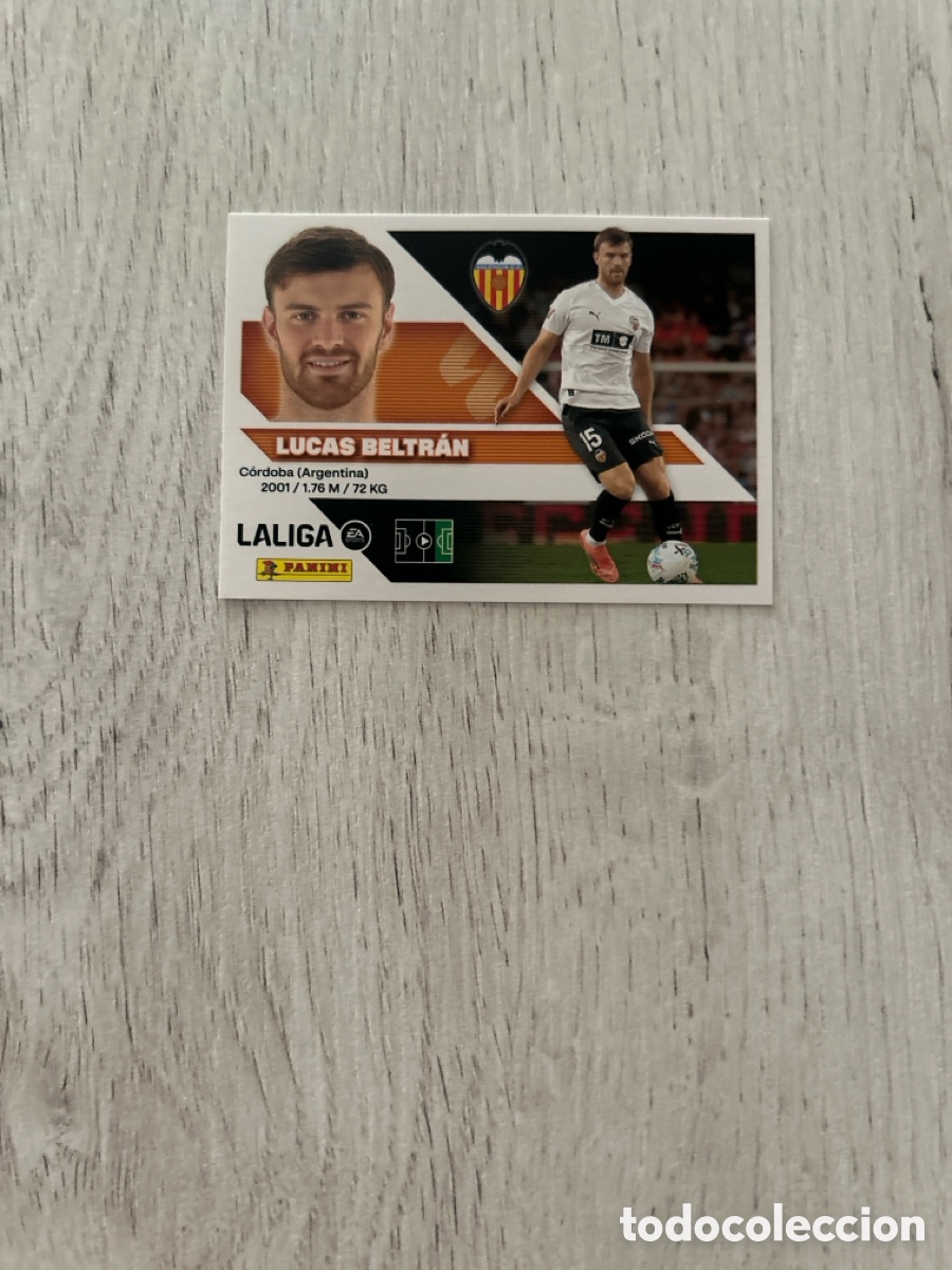 Cromos de f&uacute;tbol: Lucas Beltr&aacute;n 20B 20 B Valencia Liga Este 2026/27 26-27 Panini