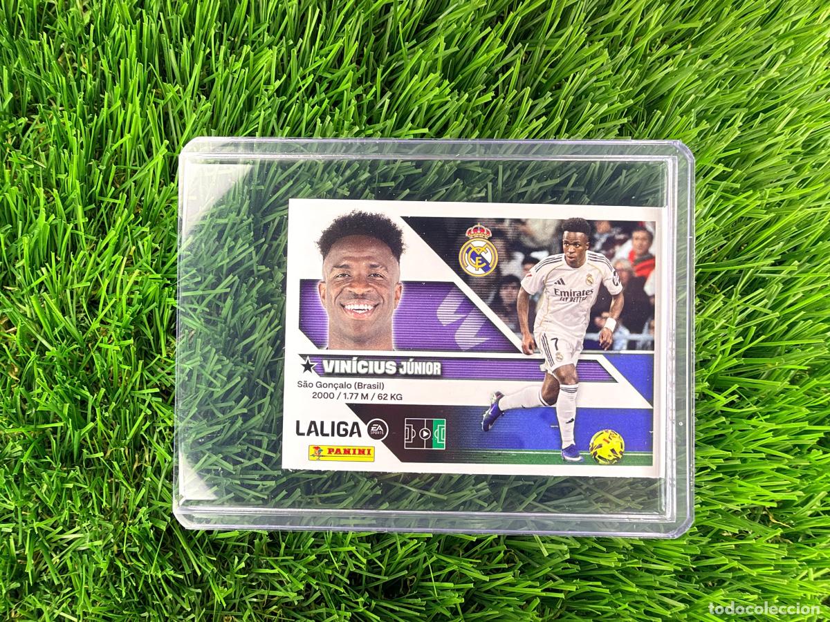Cromos de f&uacute;tbol: N&ordm; 19 Vin&iacute;cius Jr Real Madrid CF Liga Este 26 27