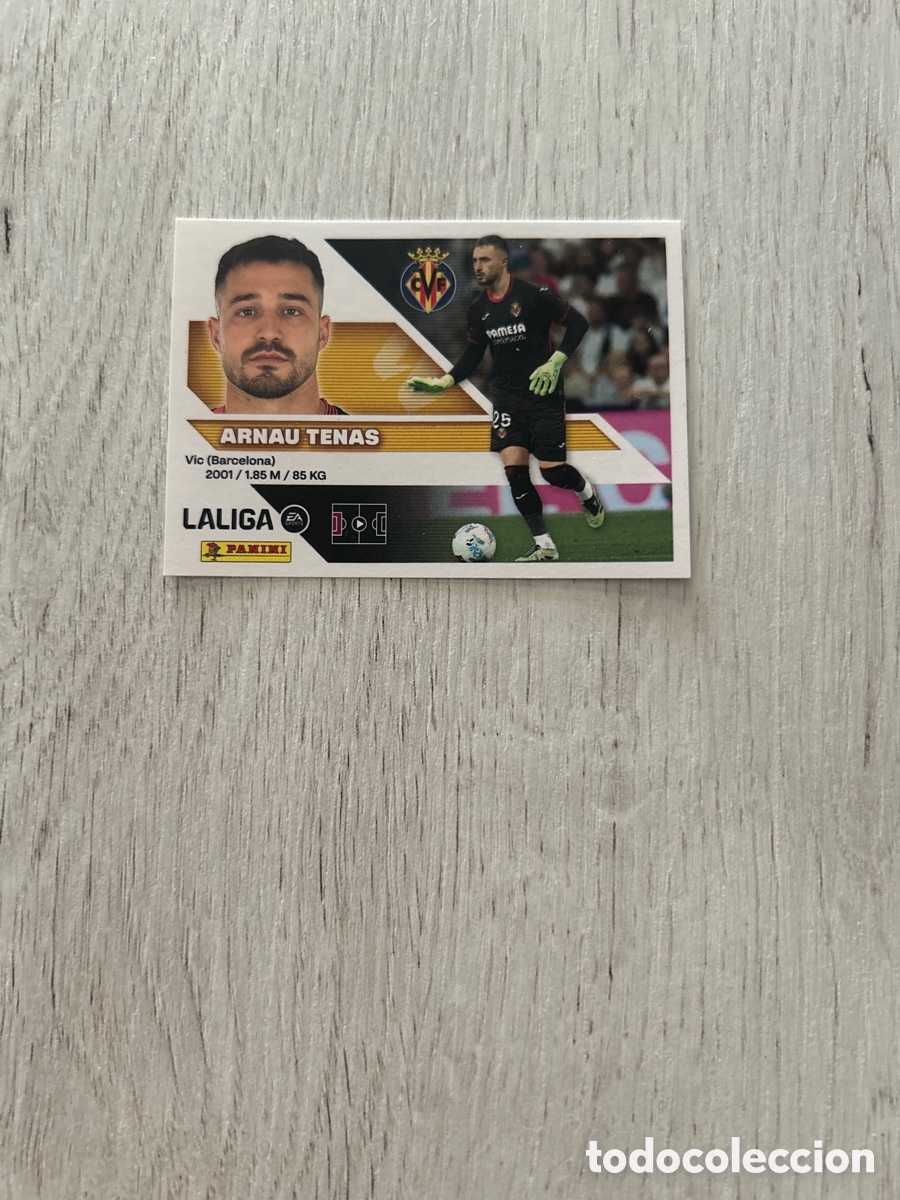 Cromos de f&uacute;tbol: Arnau Tenas 4 Villarreal Liga Este 2026/27 26-27 Panini
