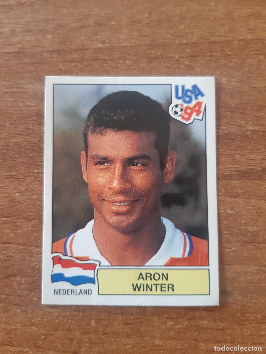 Cromos de Futebol: N&deg;426 Aron Winter (Holanda) Mundial USA 94 PANINI 1994. Nunca pegado, sin pegar