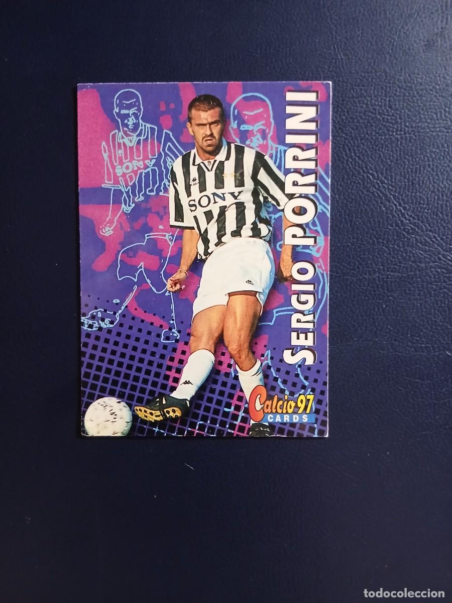 Cromos de f&uacute;tbol: 166 Porrini - Juventus - Calcio Cards 97 - Panini - Calciatori 1996 1997