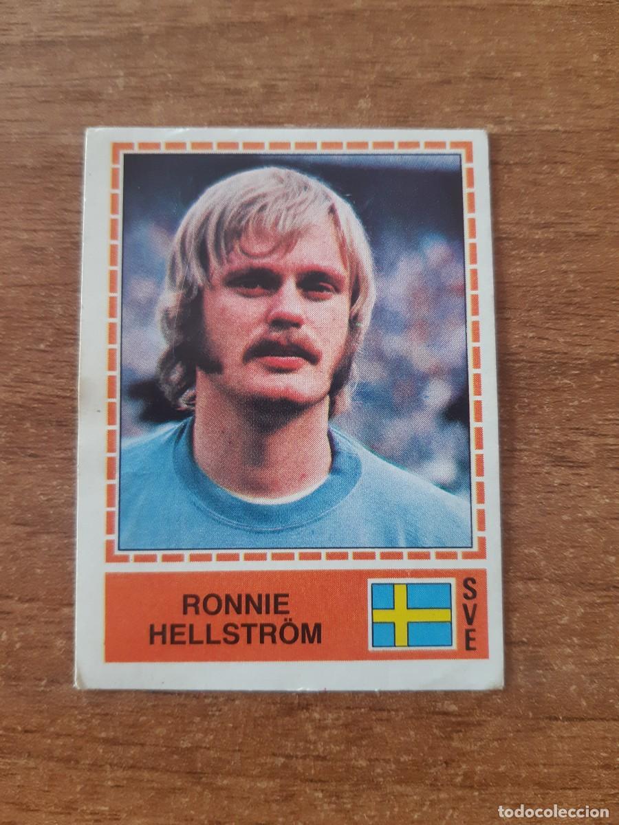 Football Stickers: N&deg;255 RONNIE HELLSTR&Ouml;M SUECIA EUROPA 80 PANINI EURO ITALIA 1980. NUNCA PEGADO, SIN PEGAR