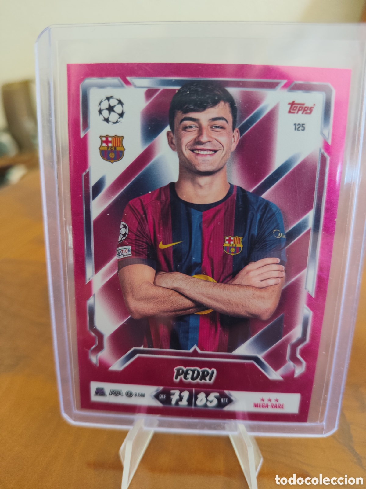 Cromos de f&uacute;tbol: Pink Parallele Pedri Match Attax 2027