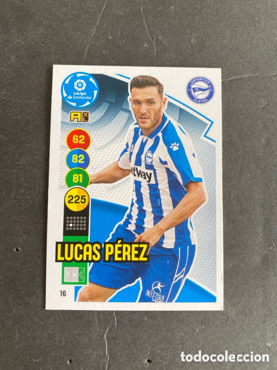 Cromos de f&uacute;tbol: Cromo Adrenalyn liga 20/21 Alav&eacute;s N* 16