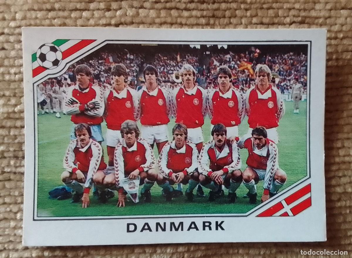 Cromos de f&uacute;tbol: CROMO MEXICO 86. DANMARK. 347. PANINI.