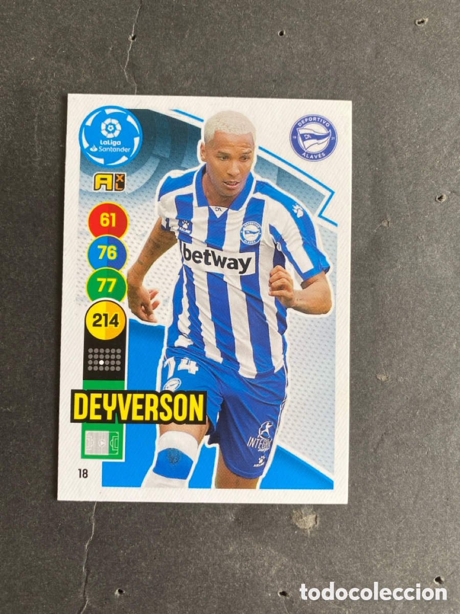 Cromos de f&uacute;tbol: Cromo Adrenalyn liga 20/21 Alav&eacute;s N* 18
