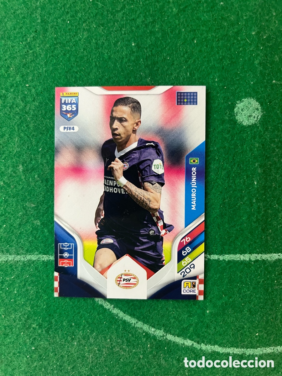 Cromos de f&uacute;tbol: PSV4 MAURO JUNIOR PSV EINDHOVEN ADRENALYN FIFA 365 2025 2026 PANINI