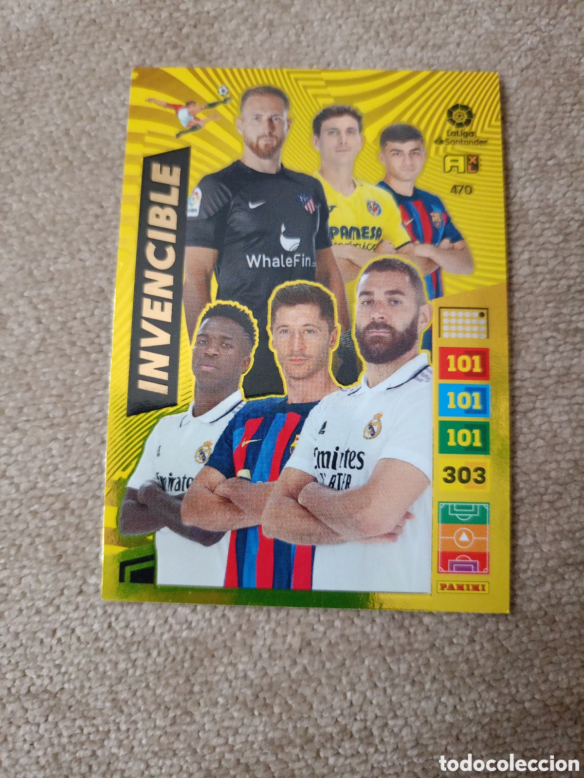 Cromos de f&uacute;tbol: # INVENCIBLE 470 Adrenalyn 2022-23