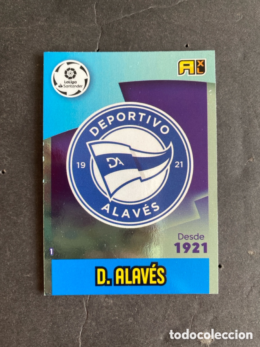 Cromos de f&uacute;tbol: Cromo Adrenalyn liga 20/21 Alav&eacute;s N* 1