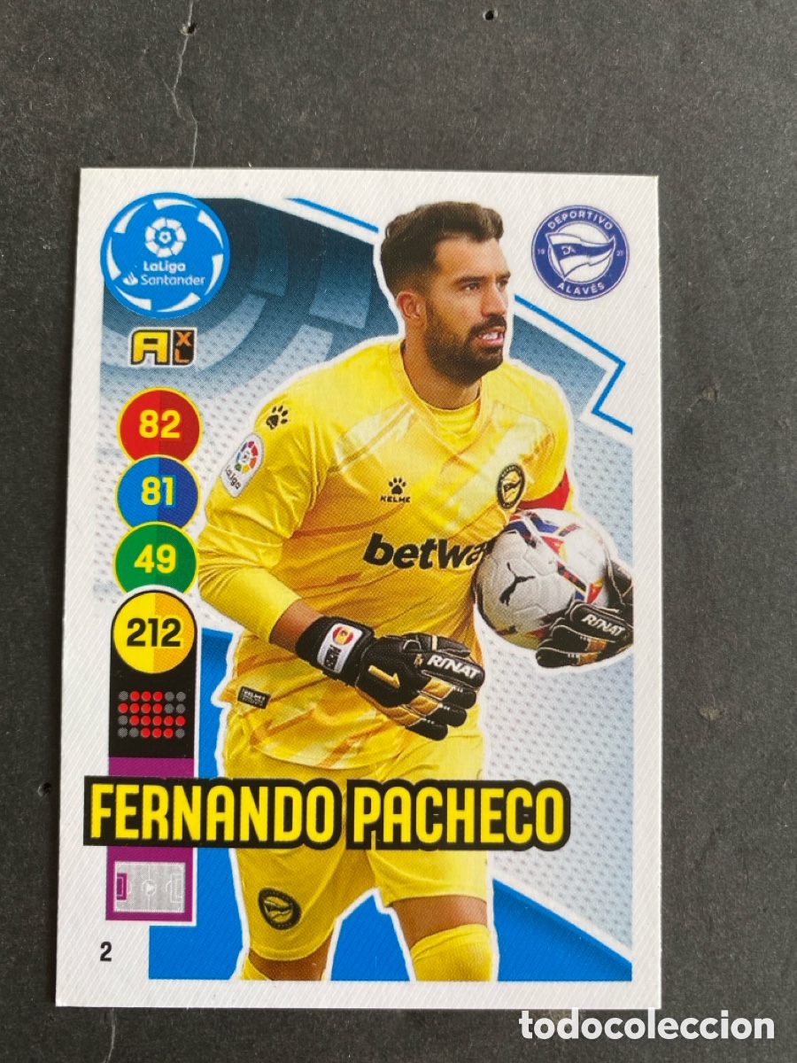 Cromos de f&uacute;tbol: Cromo Adrenalyn liga 20/21 Alav&eacute;s N* 2