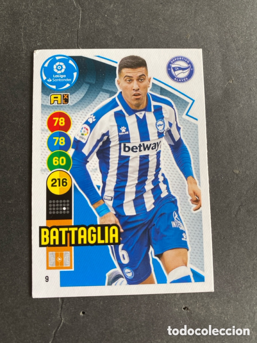 Cromos de f&uacute;tbol: Cromo Adrenalyn liga 20/21 Alav&eacute;s N* 9