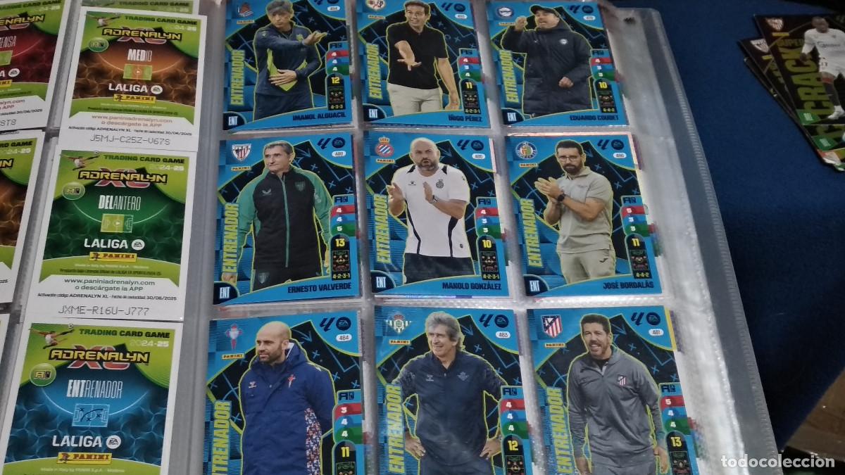 Cromos de f&uacute;tbol: Imanol Alguacil Real Sociedad Entrenador 494 Adrenalyn 2024-25