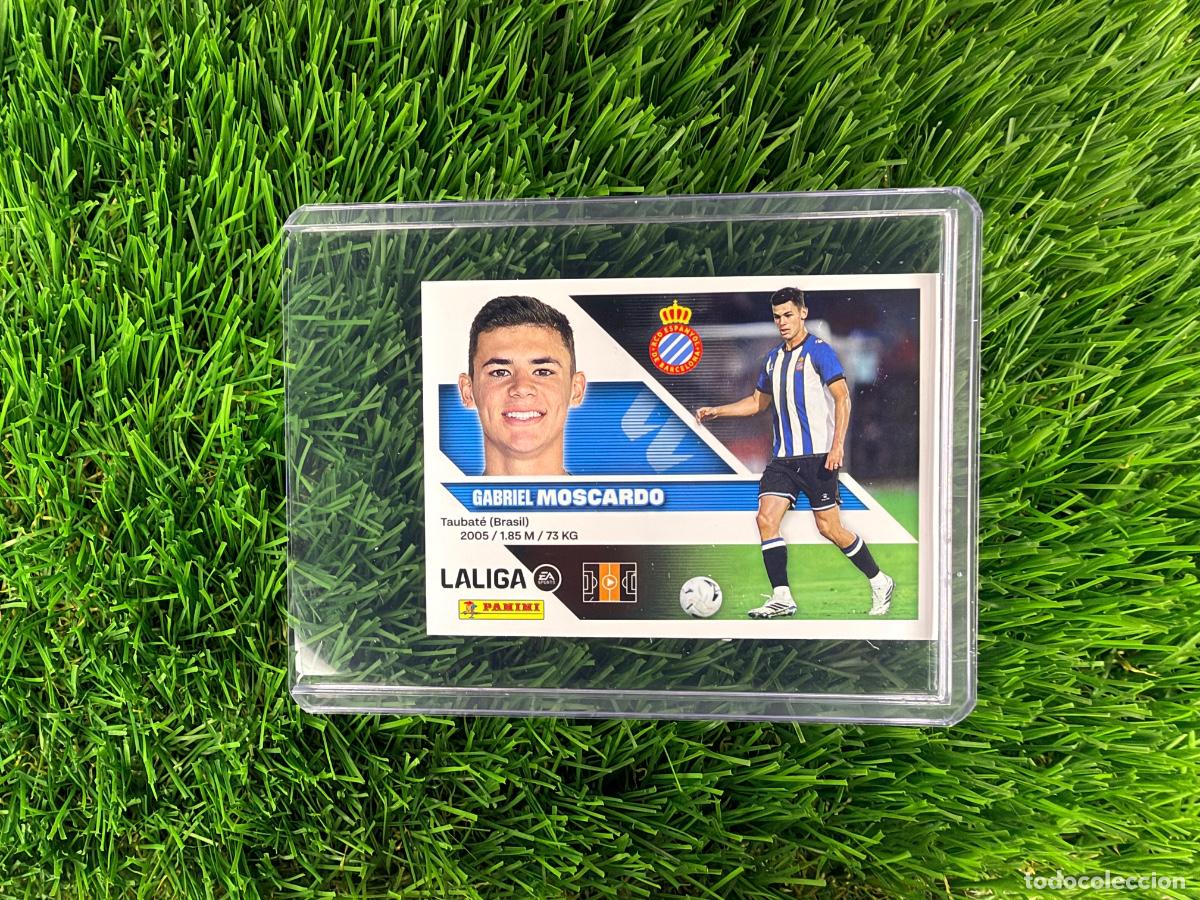 Cromos de f&uacute;tbol: N&ordm; 16 Moscardo &Uacute;ltimos Fichajes RCD Espanyol Liga Este 26 27