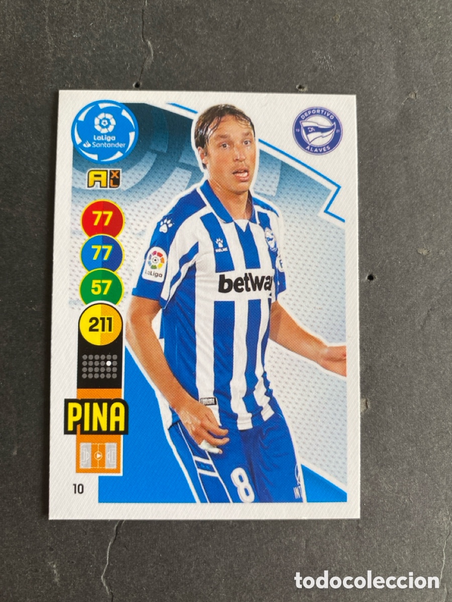 Cromos de f&uacute;tbol: Cromo Adrenalyn liga 20/21 Alav&eacute;s N* 10