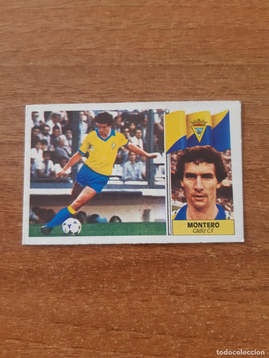 Cromos de f&uacute;tbol: Coloca Montero (C&aacute;diz) Liga 86-87 ESTE 1986 1987. Nunca pegado, sin pegar
