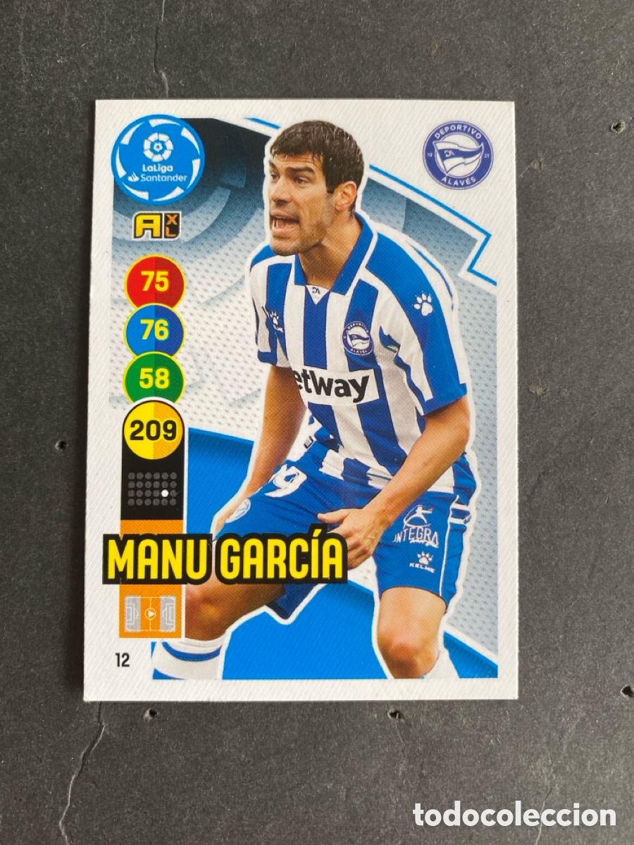 Cromos de f&uacute;tbol: Cromo Adrenalyn liga 20/21 Alav&eacute;s N* 12