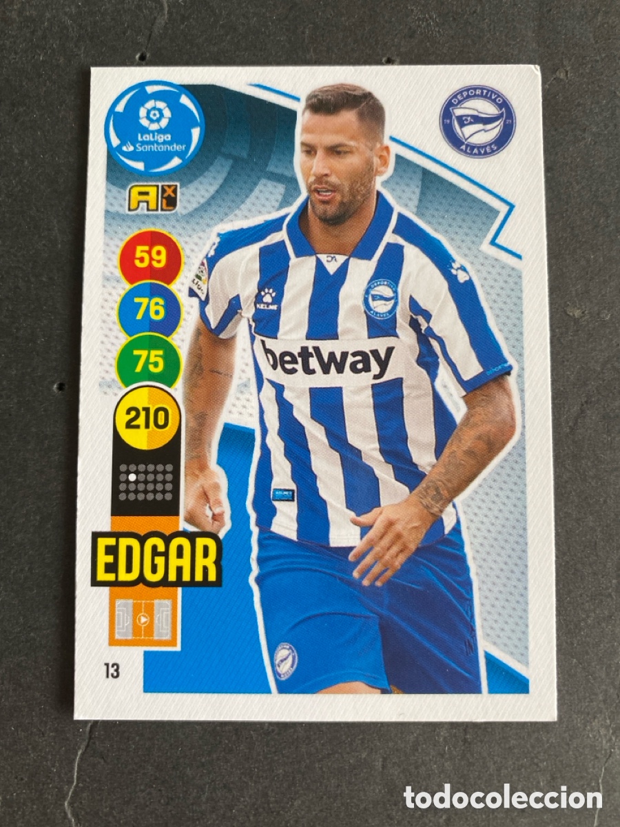 Cromos de f&uacute;tbol: Cromo Adrenalyn liga 20/21 Alav&eacute;s N* 13