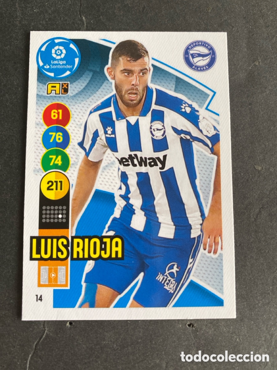 Cromos de f&uacute;tbol: Cromo Adrenalyn liga 20/21 Alav&eacute;s N* 14