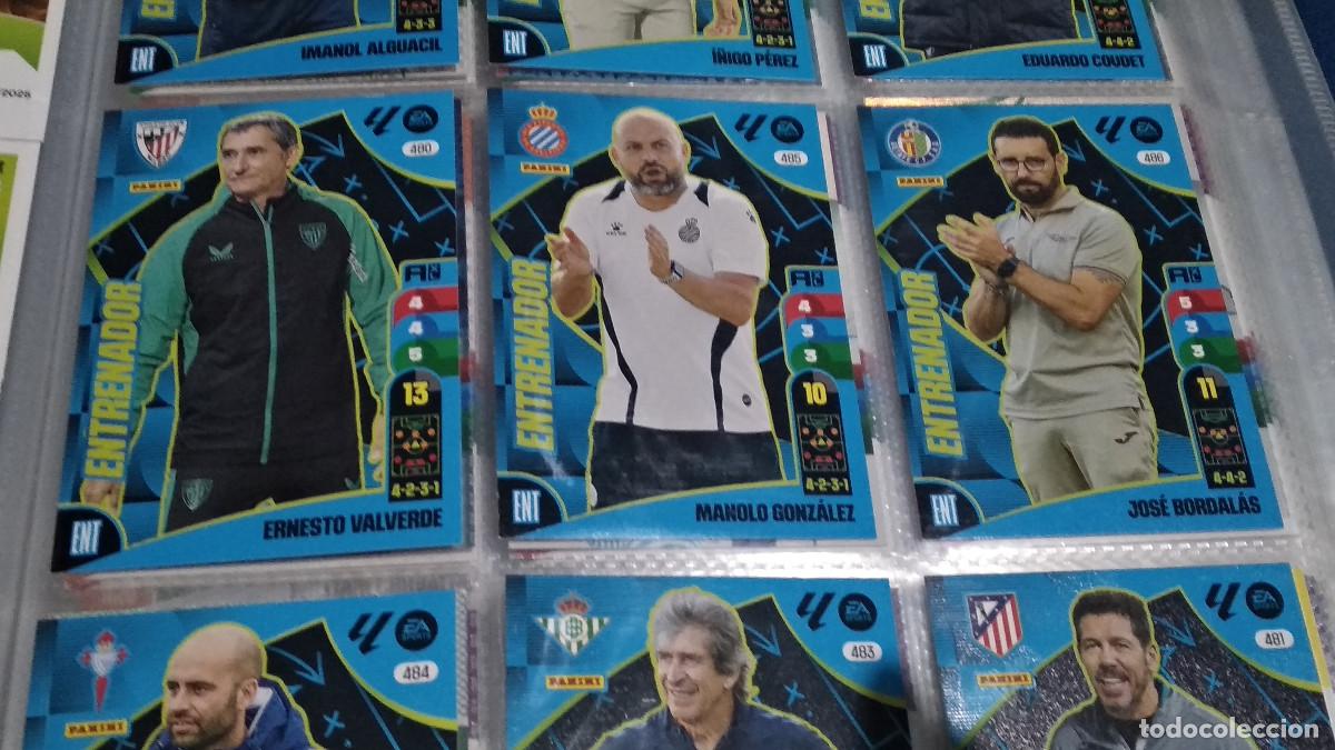 Cromos de f&uacute;tbol: 480 ERNESTO VALVERDE ENTRENADOR ATHLETIC DE BILBAO Adrenalyn 2024-25