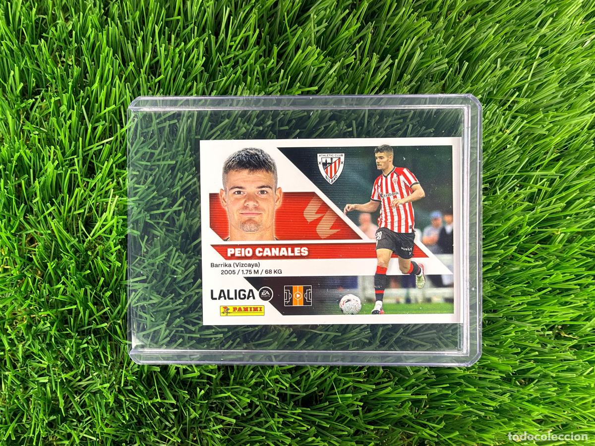 Cromos de f&uacute;tbol: N&ordm; 35 Peio Canales &Uacute;ltimos Fichajes Athletic Club Liga Este 26 27