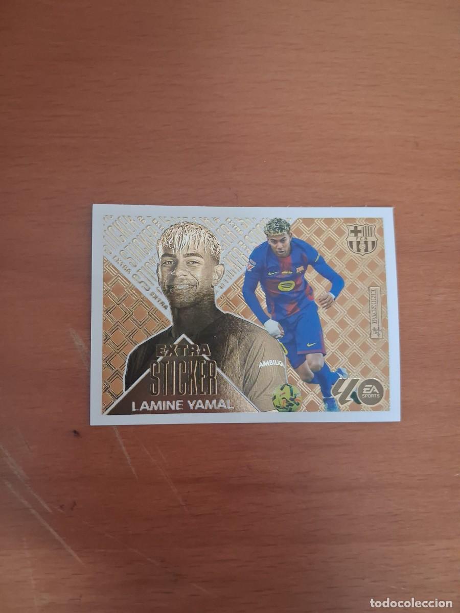 Cromos de f&uacute;tbol: Ediciones Este 2026 2027 26 27 Extra Sticker Bronce FC Barcelona Lamine Yamal