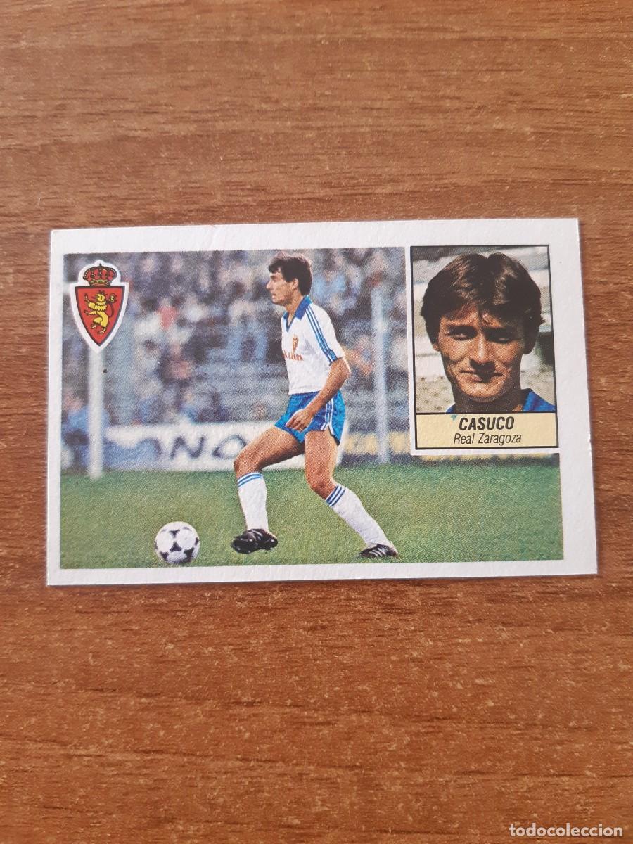 Cromos de f&uacute;tbol: Casuco (Zaragoza) Liga 84-85 ESTE. Nunca pegado, sin pegar