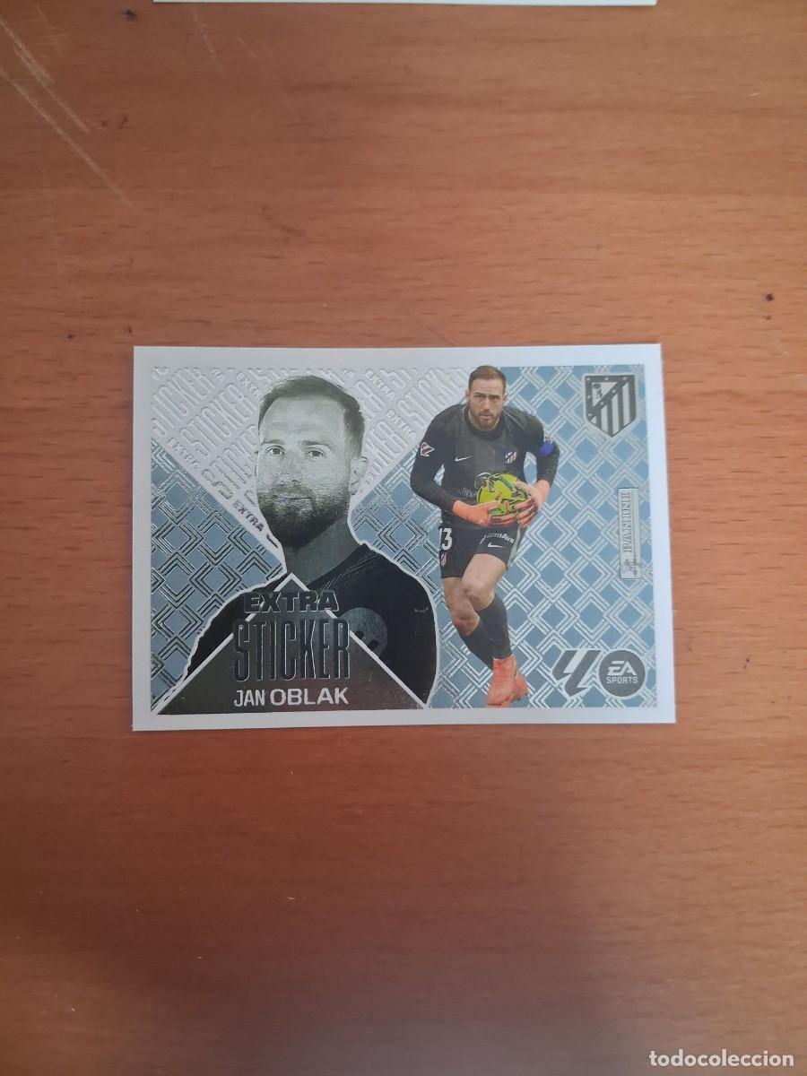 Cromos de f&uacute;tbol: Ediciones Este 2026 2027 26 27 Extra Sticker Plata Atletico de Madrid Oblak
