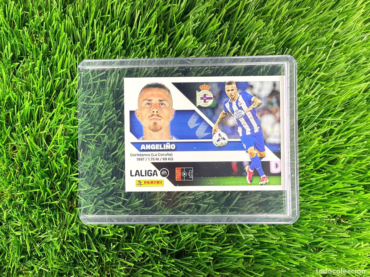 Cromos de f&uacute;tbol: N&ordm; 33 Angeli&ntilde;o &Uacute;ltimos Fichajes RC Deportivo Liga Este 26 27