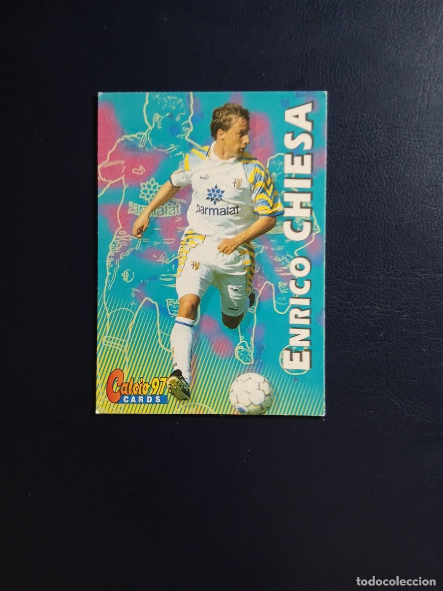 Cromos de f&uacute;tbol: 94 Enrico Chiesa - Parma - Calcio Cards 97 - Panini - Calciatori 1996 1997