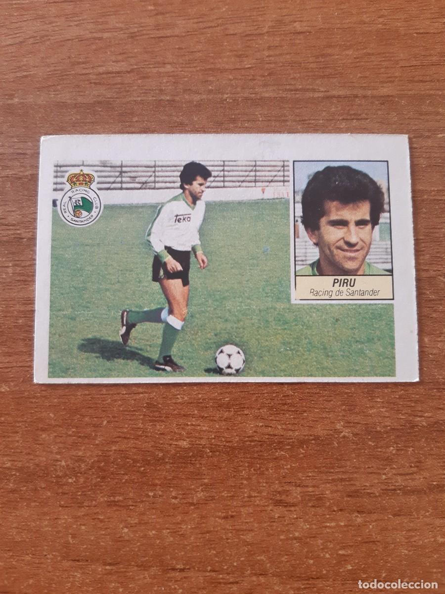 Fu&szlig;ball-Sticker: Piru (Racing Santander) Liga 84-85 ESTE. Nunca pegado, sin pegar