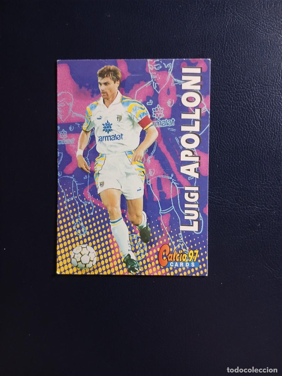 Fu&szlig;ball-Sticker: 34 Apolloni - Parma - Calcio Cards 97 - Panini - Calciatori 1996 1997