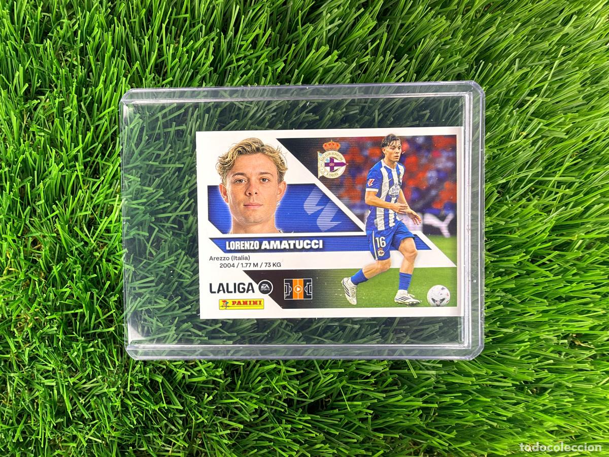 Fu&szlig;ball-Sticker: N&ordm; 22 Amatucci &Uacute;ltimos Fichajes RC Deportivo Liga Este 26 27