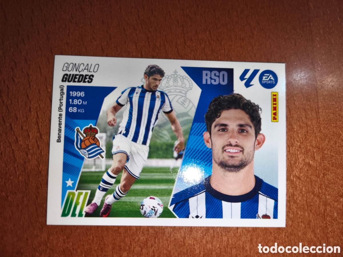 Fu&szlig;ball-Sticker: Guedes fichaje n&deg;36 liga este 25/26 Real Sociedad