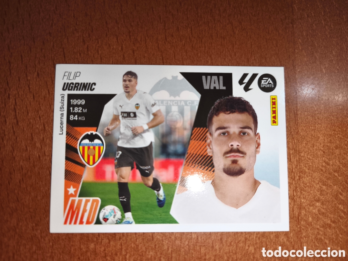 Fu&szlig;ball-Sticker: Ugrinic fichaje n&deg;37 liga este 25/26 Valencia
