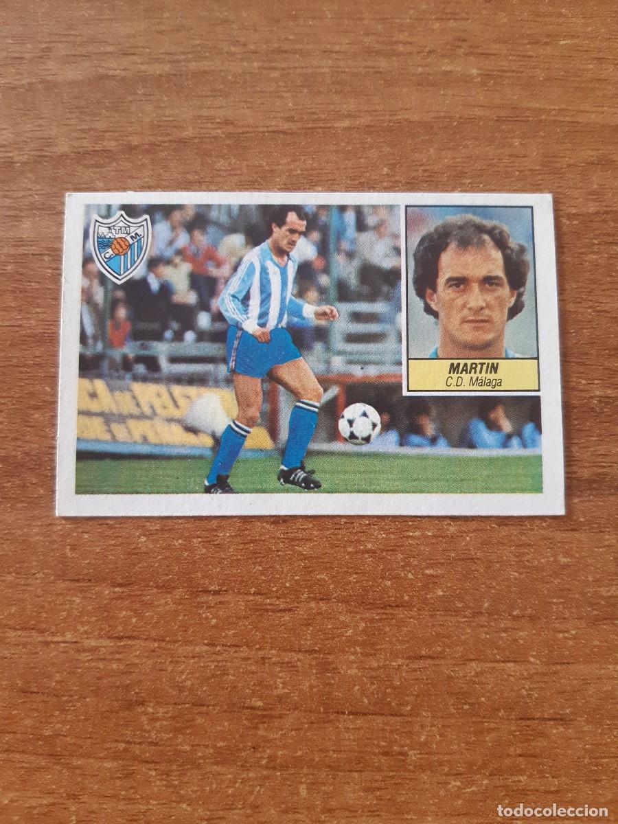 Cromos de Futebol: Mart&iacute;n (M&aacute;laga) liga 84-85 ESTE. Nunca pegado, sin pegar