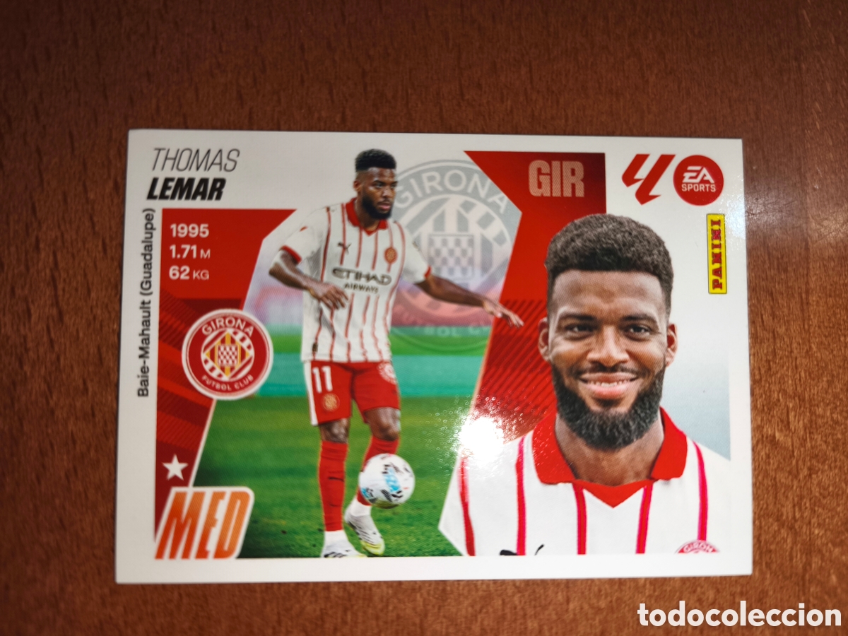 Cromos de f&uacute;tbol: Lemar fichaje n&deg;40 liga este 25/26 Girona