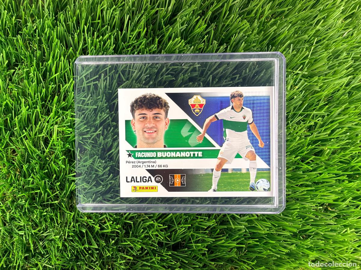 Cromos de f&uacute;tbol: N&ordm; 32 Buonanotte &Uacute;ltimos Fichajes Elche CF Liga Este 26 27