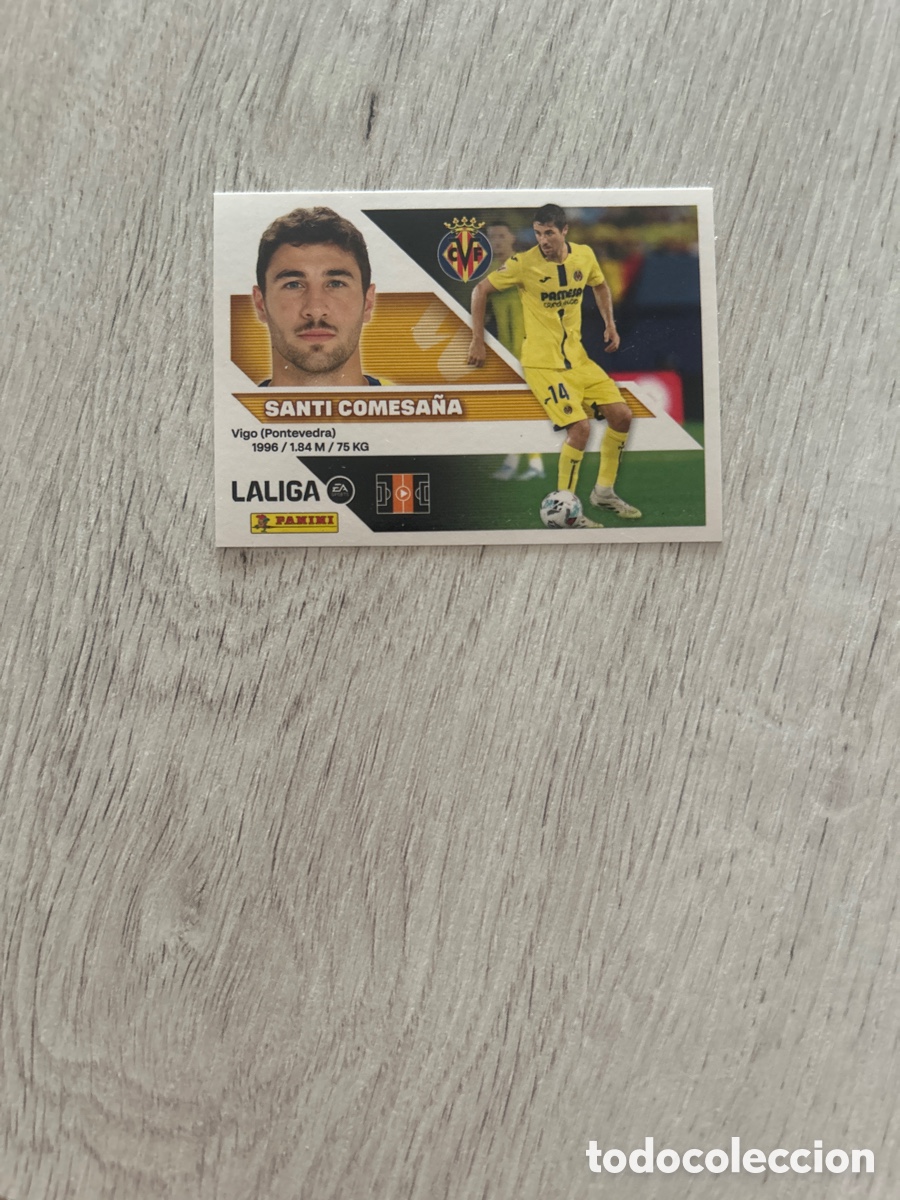 Cromos de f&uacute;tbol: Santi Comesa&ntilde;a 12 Villarreal Liga Este 2026/27 26-27 Panini