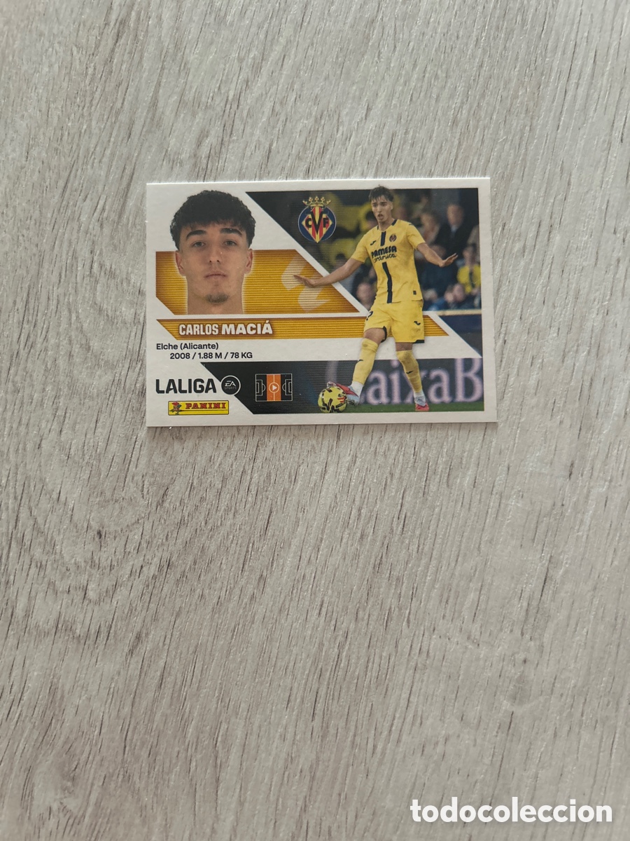 Cromos de f&uacute;tbol: Maci&aacute; 13 Villarreal Liga Este 2026/27 26-27 Panini