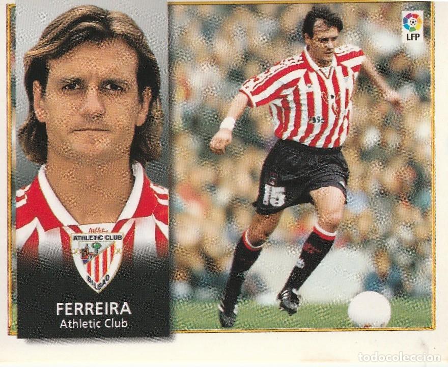 Cromos de f&uacute;tbol: ESTE 98-99. FERREIRA. NUNCA PEGADO.