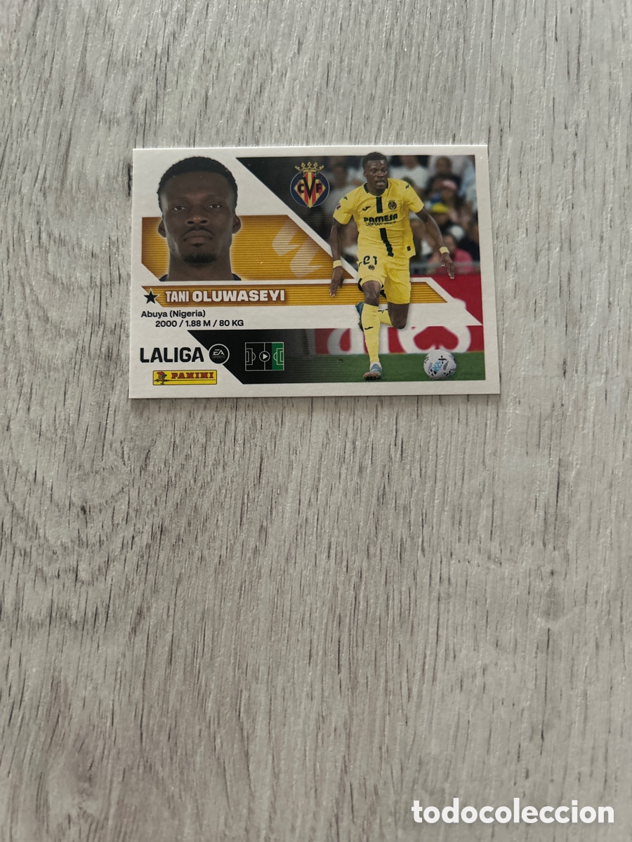 Cromos de f&uacute;tbol: Oluwaseyi 16 Villarreal Liga Este 2026/27 26-27 Panini