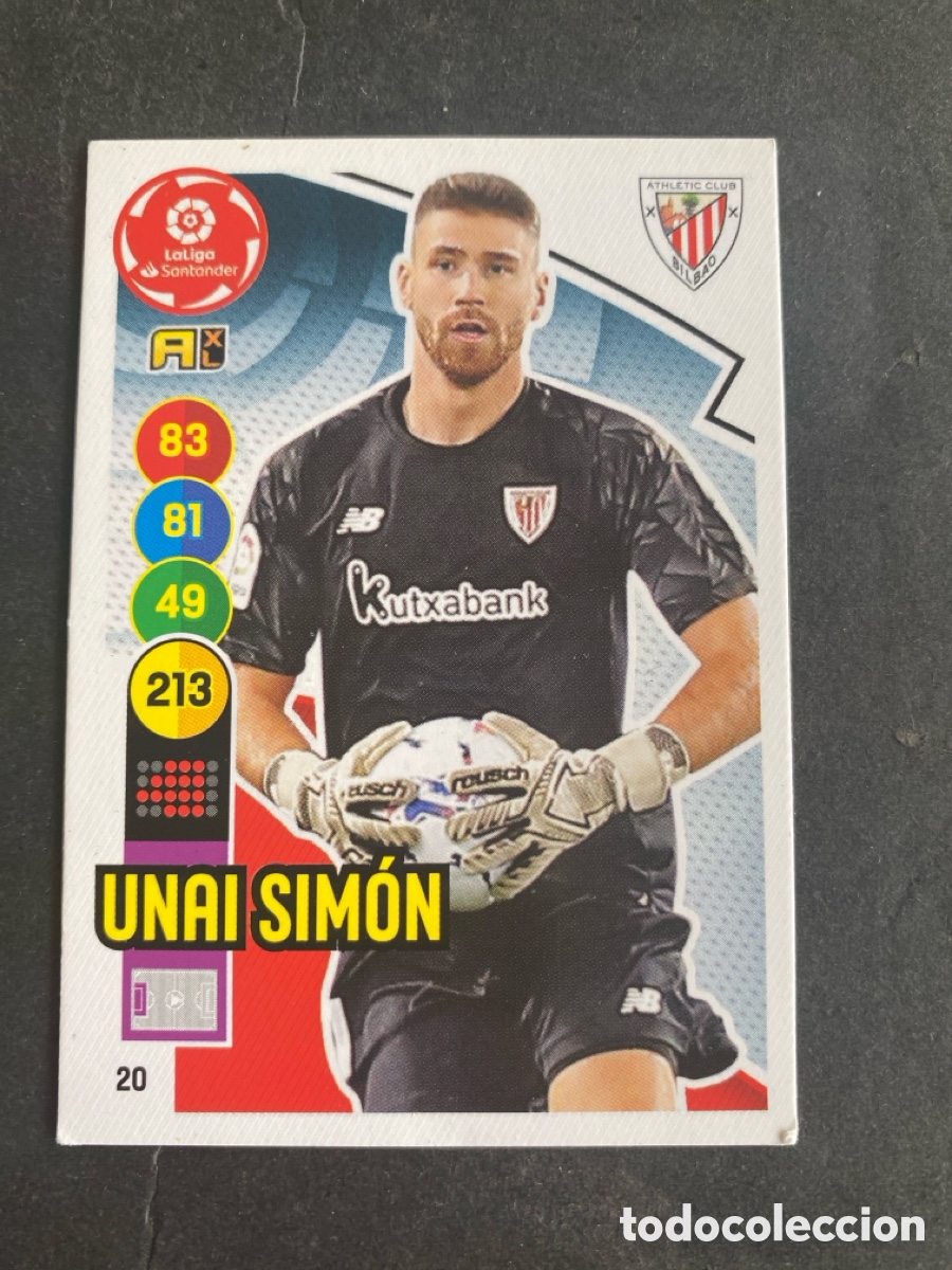 Cromos de f&uacute;tbol: Cromo Adrenalyn liga 20/21 Athletic Club N* 20