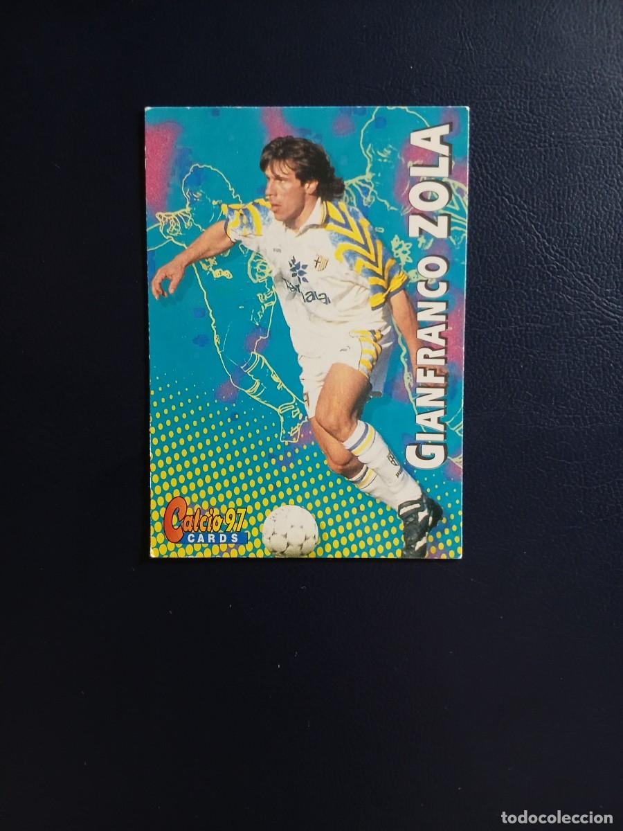 Cromos de f&uacute;tbol: 108 Gianfranco Zola - Parma - Calcio Cards 97 - Panini - Calciatori 1996 1997