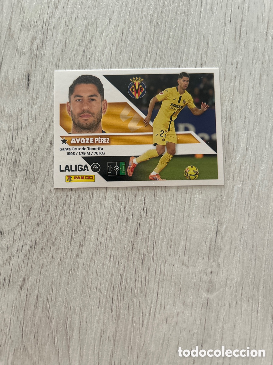 Cromos de f&uacute;tbol: Ayoze 17 Villarreal Liga Este 2026/27 26-27 Panini