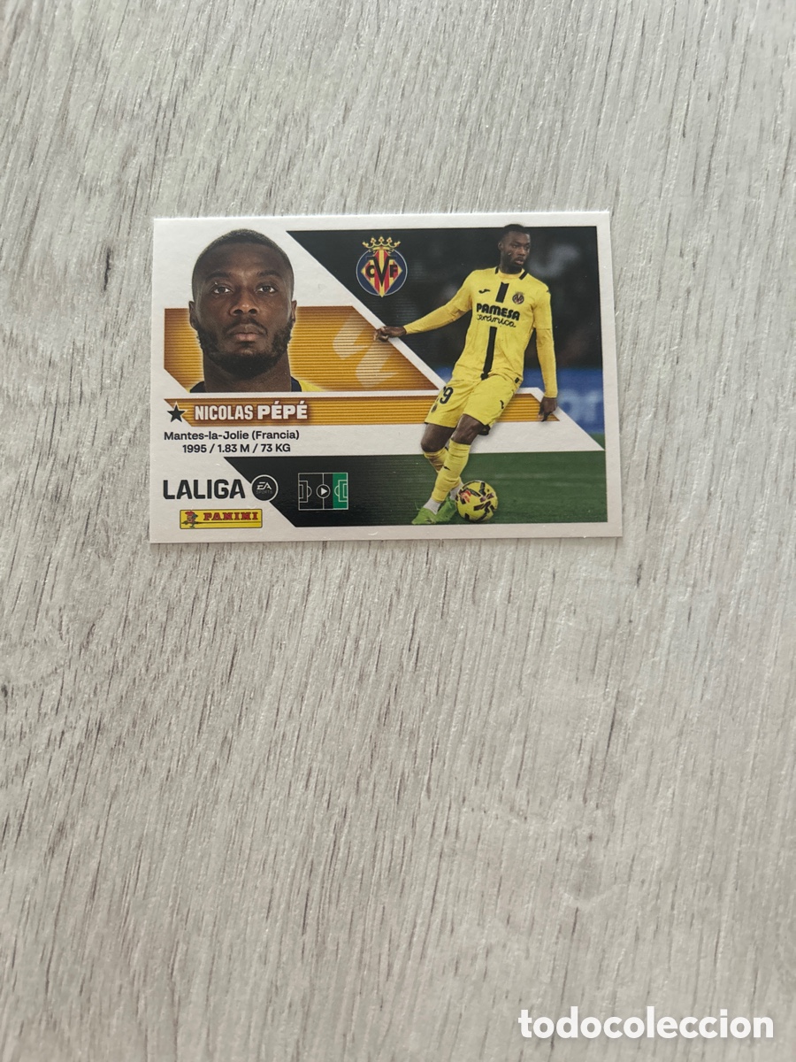 Cromos de f&uacute;tbol: P&eacute;p&eacute; 18 Villarreal Liga Este 2026/27 26-27 Panini