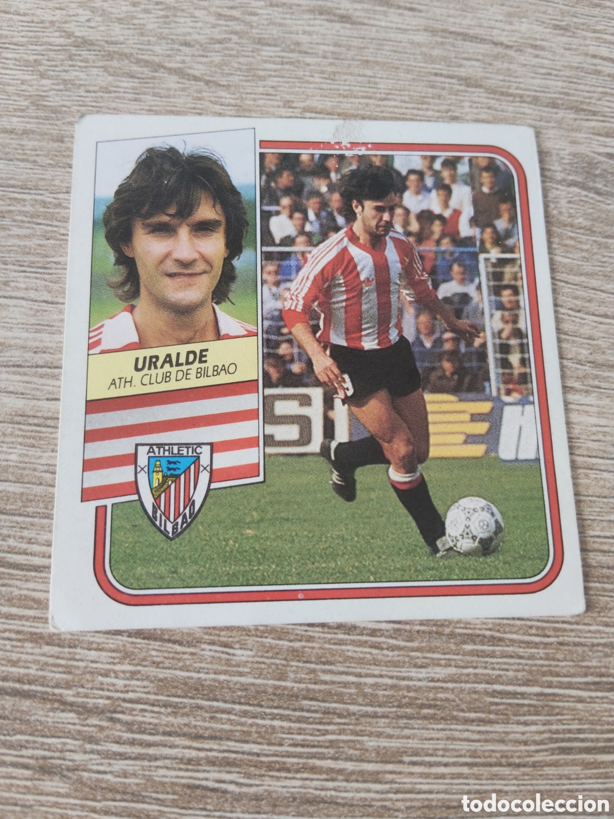 Cromos de f&uacute;tbol: Uralde Athletic de Bilbao liga 1989 1990 89 90 ediciones este