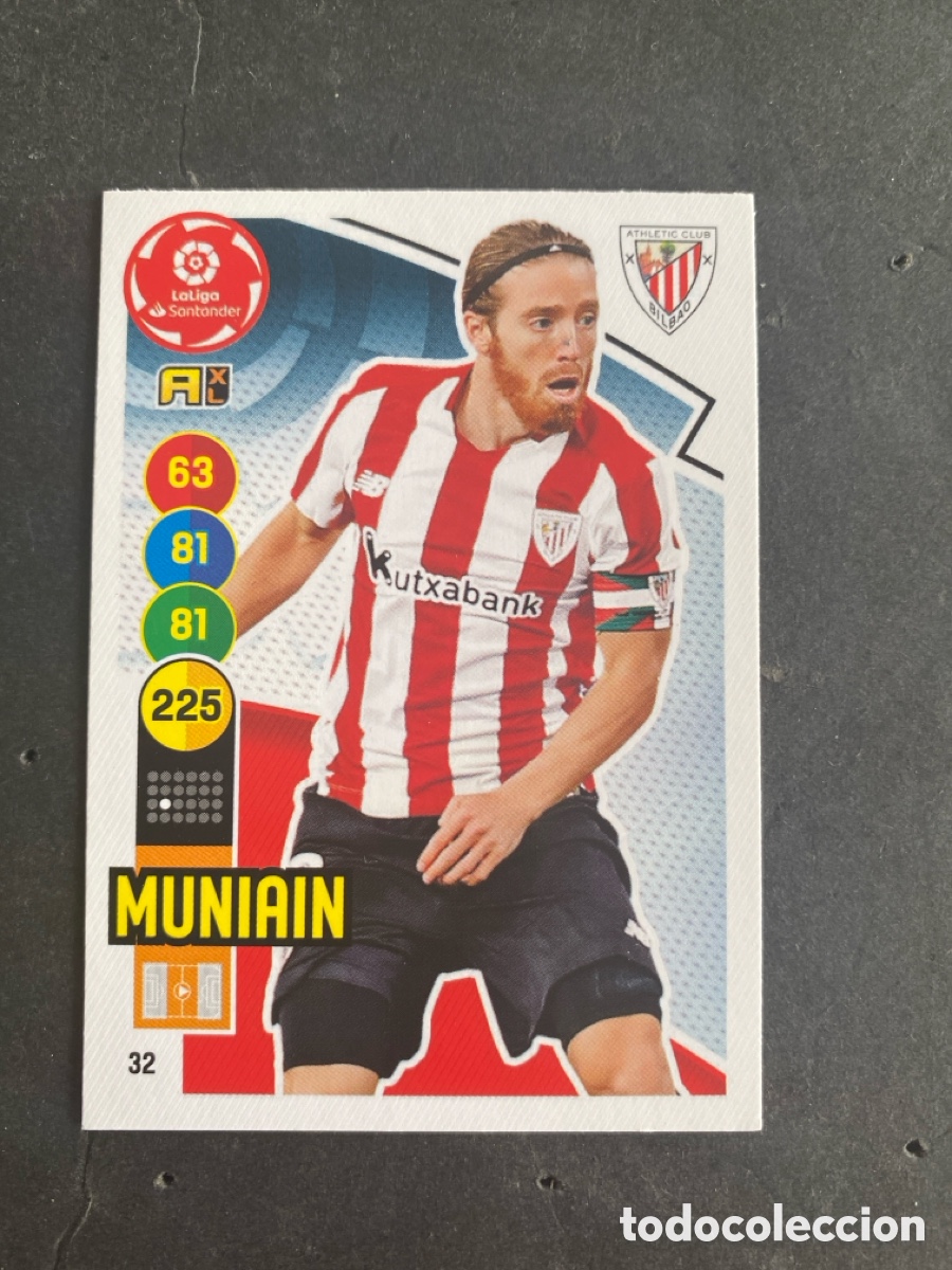 Cromos de f&uacute;tbol: Cromo Adrenalyn liga 20/21 Athletic Club N* 32
