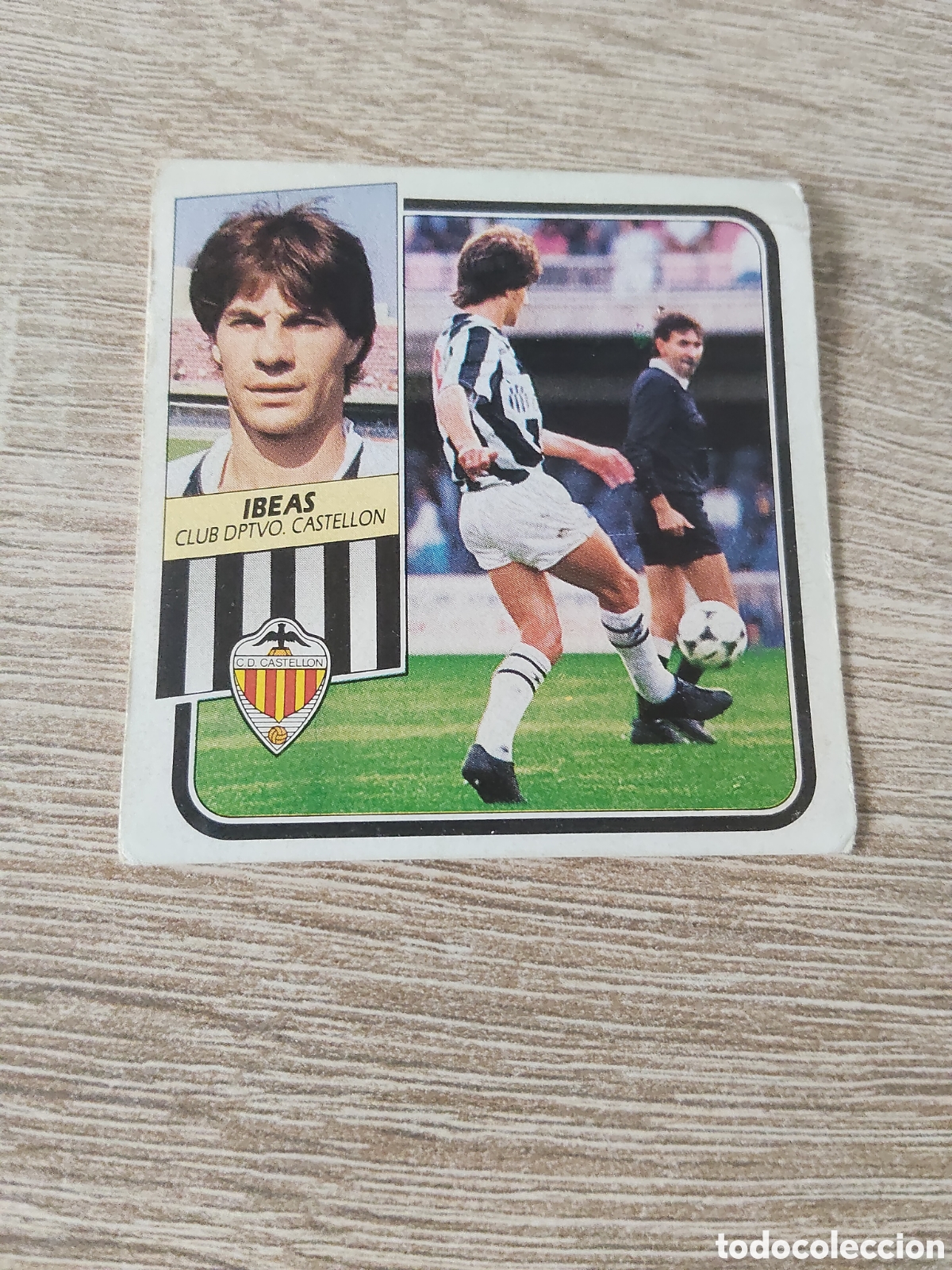 Cromos de f&uacute;tbol: Ibeas Castell&oacute;n liga 1989 1990 89 90 ediciones este